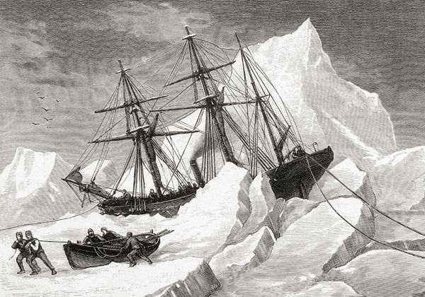 Hallan en el Ártico un barco perdido hacía 169 años