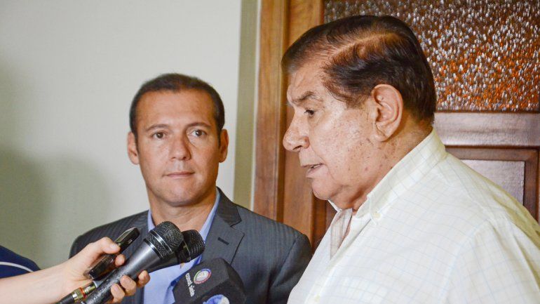 El gobernador y Pereyra estuvieron de reunión en reunión en Buenos Aires.