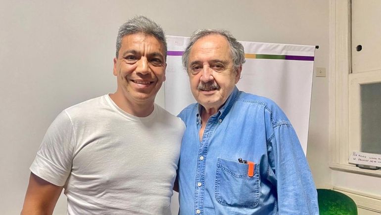 Jesús Escobar hace buenas migas con Ricardo Alfonsín en el nuevo espacio progresista