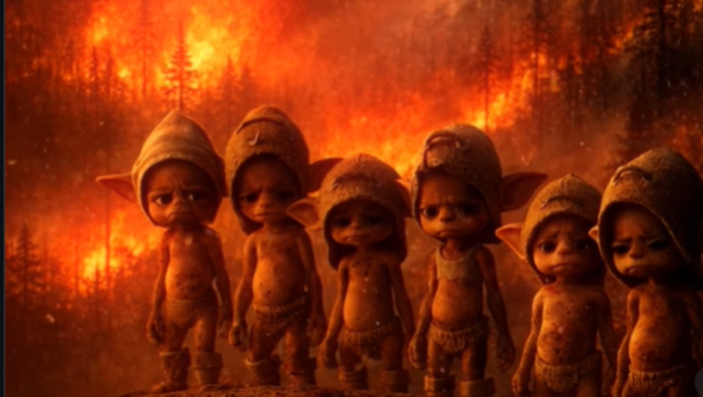 El dramático video de Los Peques escapando de los incendios en la Patagonia