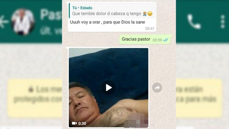 Escándalo en Catriel: un pastor le mandó un video porno a una vecina