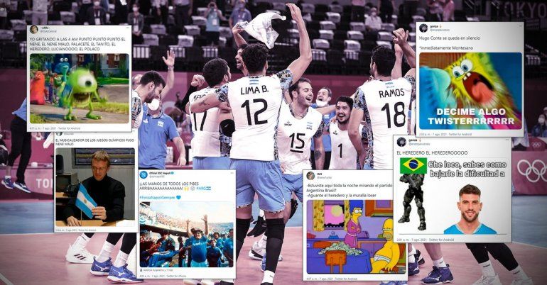 El Heredero, Twister y Montesano: los memes de la hazaña del vóley