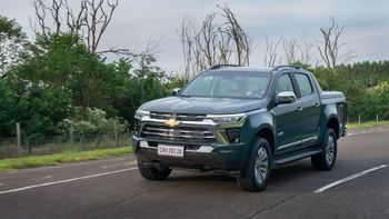Chevrolet S10, una de las pickups más patentadas de Argentina. Foto: General Motors Chevrolet S10, una de las pickups más patentadas de Argentina. Foto: General Motors