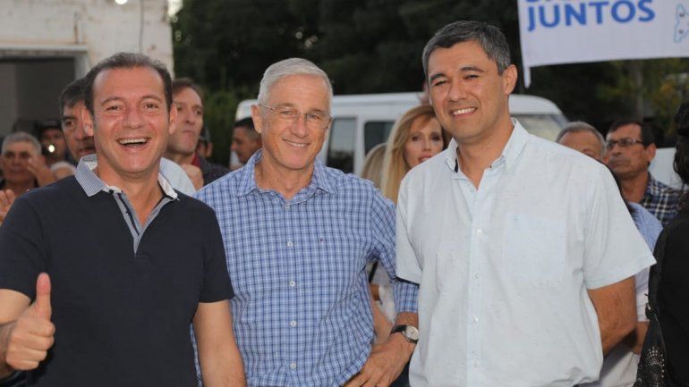 Gutiérrez y Bertoya encabezaron un multitudinario acto en El Chañar