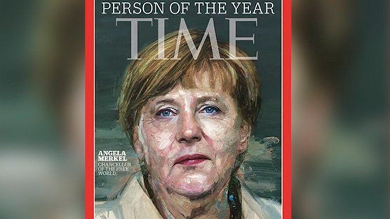 Angela Merkel elegida personaje del año 2015 por la revista Time