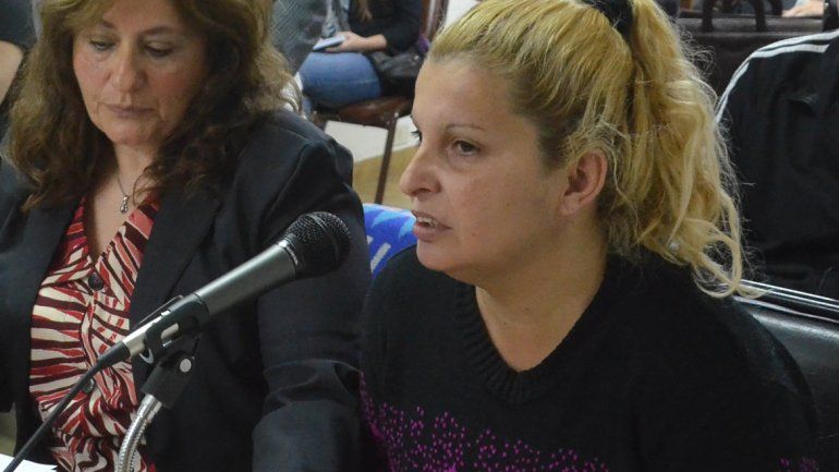 Andrea Peruca es la pareja de uno de los imputados por el crimen.