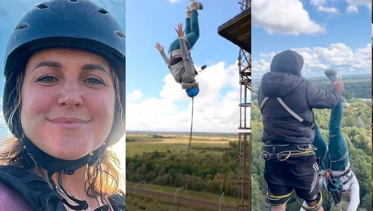 Tremendo accidente sufrió una mujer cuando se sacaba una selfie