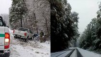El temporal complica la circulación en la provincia de Neuquén. El temporal complica la circulación en la provincia de Neuquén.