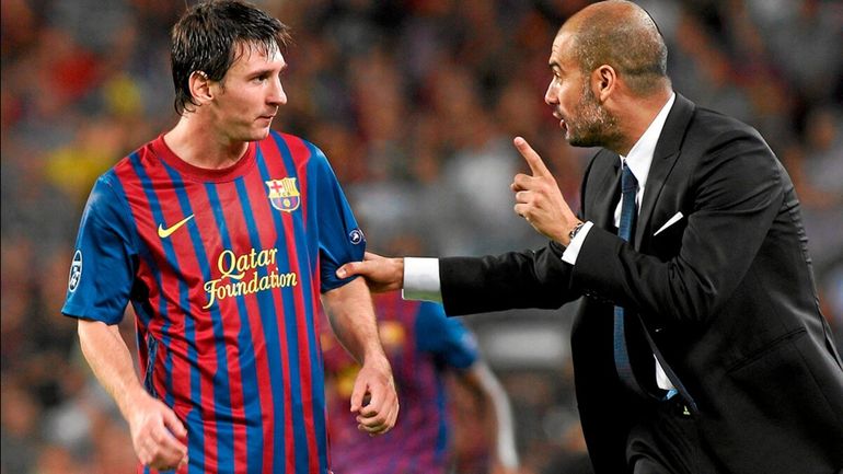 La tajante frase de Guardiola sobre Messi por la disputa del Balón de Oro
