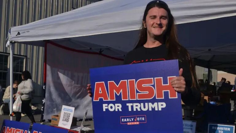 Los amish fueron fundamentales para el triunfo de Trump. Los amish fueron fundamentales para el triunfo de Trump.