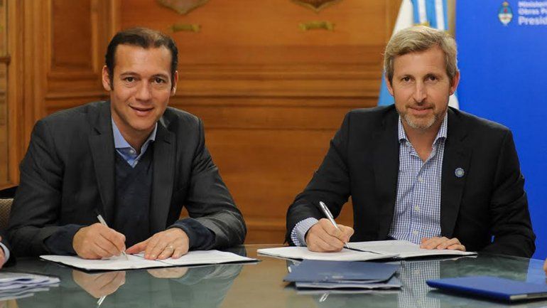 Provincia y Nación firman el convenio por la nueva planta cloacal