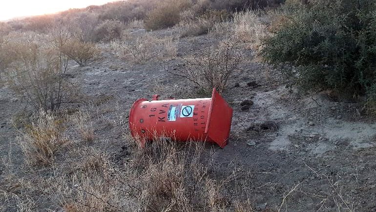 Robaron otro transformador de Edersa y dejaron a oscuras la Ruta 22