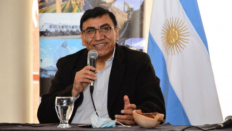 José Rioseco en la presentación de Talentos Federales. 