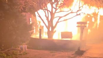 Incendio en una casa de Puerto Deseado, Santa Cruz. Incendio en una casa de Puerto Deseado, Santa Cruz.