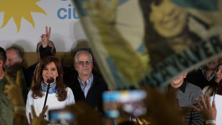 La ex presidenta cerró la campaña en la Universidad de La Matanza.
