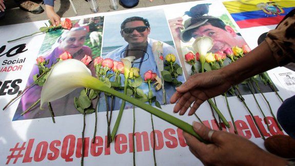 Tres periodistas fueron asesinados por la guerrilla colombiana