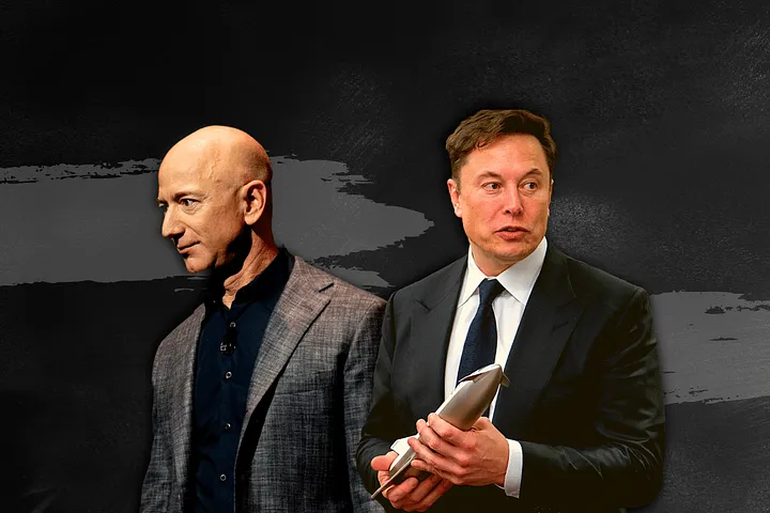 Jeff Bezos y Elon Musk, siempre figuran entre los diez primeros de la lista Forbes Jeff Bezos y Elon Musk, siempre figuran entre los diez primeros de la lista Forbes