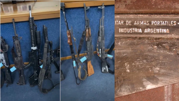 Se trataría de uno de los fusiles que desapareció del Batallón 603 de Fray Luis Beltrán. Se trataría de uno de los fusiles que desapareció del Batallón 603 de Fray Luis Beltrán.