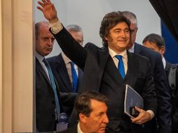 Javier Milei en la universidad de Yeshiva, Estados Unidos. Javier Milei en la universidad de Yeshiva, Estados Unidos.