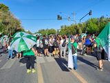 Levantaron el corte sobre la multitrocha y mañana marchan por el centro