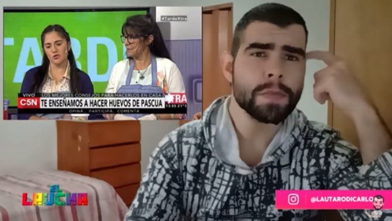 Bake Off: el día que Samanta promocionó su pastelería en C5N