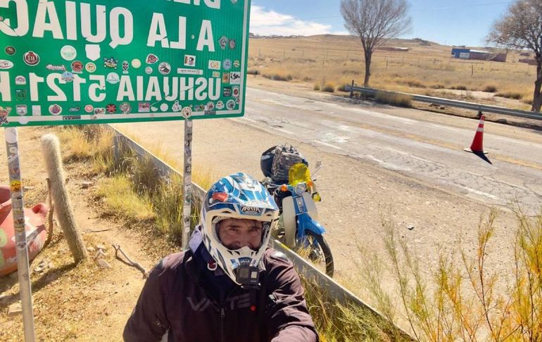 La hazaña de Super Mario: Del Alto Valle a La Quiaca en una Econo Power