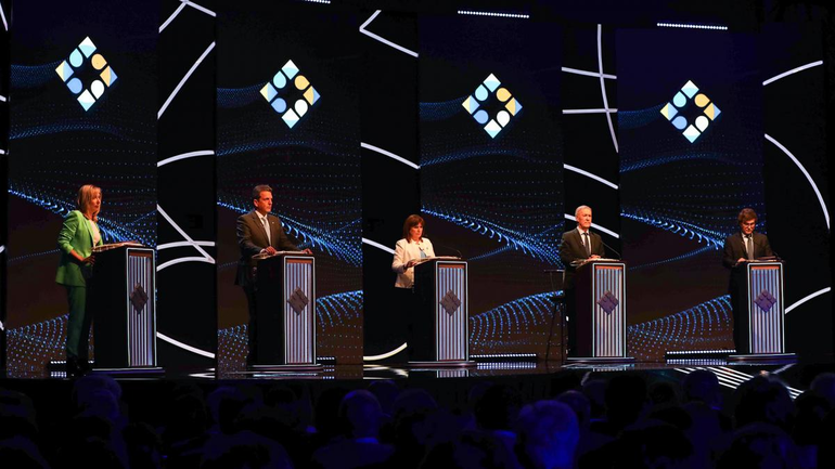 El segundo debate presidencial se desarrolló en la UBA.