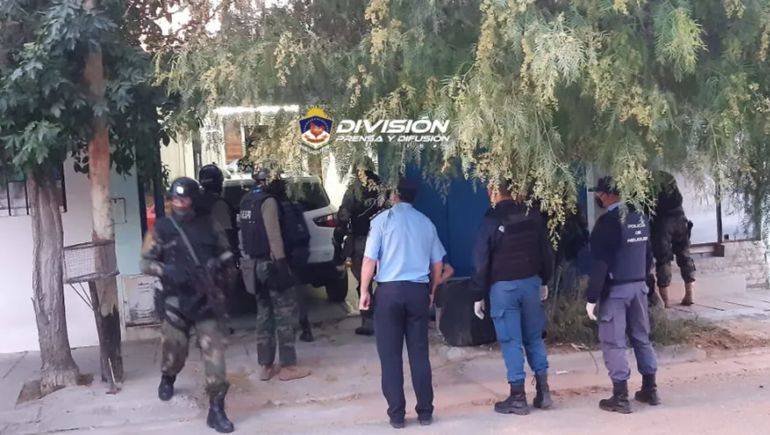 Siete detenidos y droga secuestrada en varios allanamientos en el Oeste