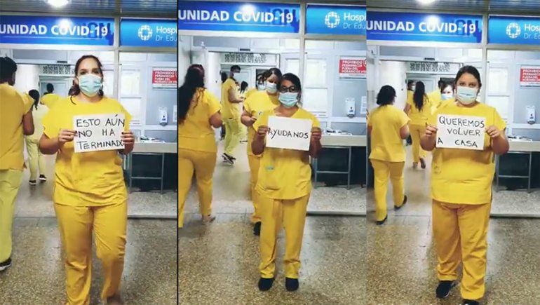 El emotivo pedido del personal del Castro Rendón para no relajarse