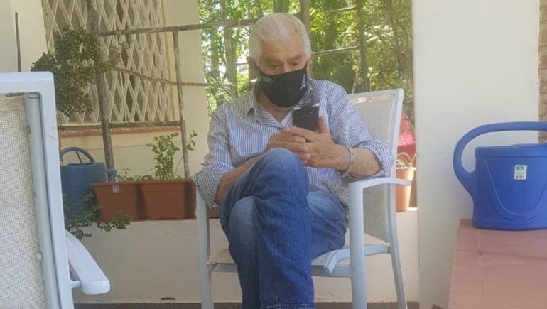 Guillermo Pereyra está bien de salud y se recupera en su casa