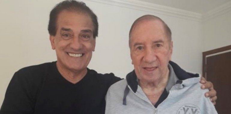 Miguel Ángel Lemme visitó a Bilardo y confesó que le preguntó por Maradona.