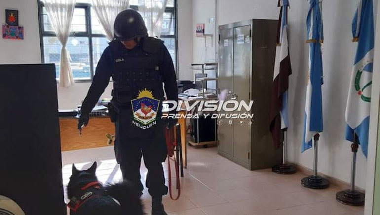 El año pasado hubo una amenaza de bomba en el colegio Santa Teresa. El año pasado hubo una amenaza de bomba en el colegio Santa Teresa.