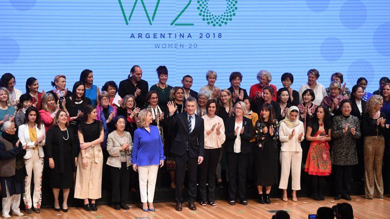 Macri destacó la agenda sobre género que lleva adelante su gobierno.