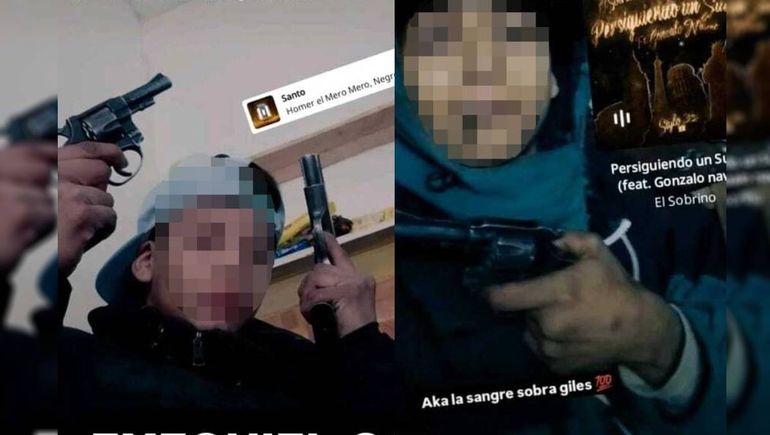 La mamá de Francisco denunció que los jóvenes subieron fotos portando armas a las redes sociales "y ponían todavía nos quedan balas". La mamá de Francisco denunció que los jóvenes subieron fotos portando armas a las redes sociales "y ponían todavía nos quedan balas".