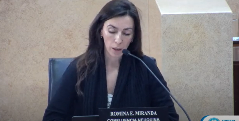Concejala Romina Miranda. Concejala Romina Miranda.