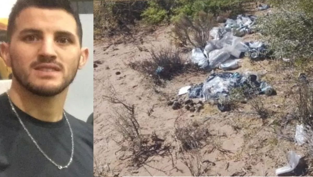 De la bronca a la acción: se puso a juntar la mugre en el Mari Menuco