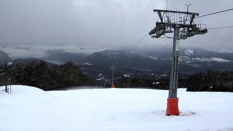 Así está el cerro Chapelco a pocos días de su apertura