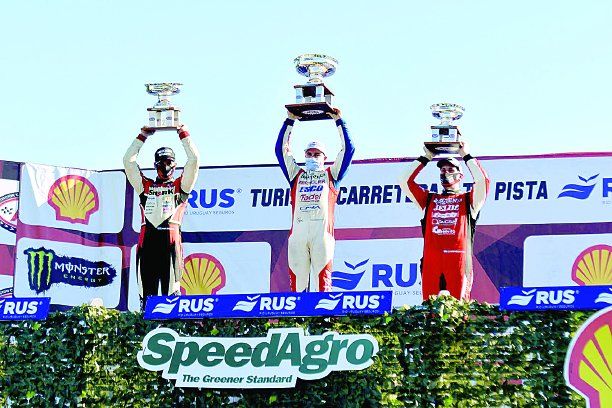 Benvenuti no pudo con Werner, al que le tiró un palito por una maniobra. "Me dejó poca pista", se quejó.