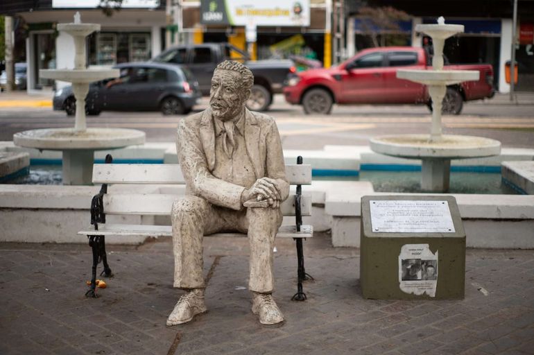 Marcelo Berbel y la cultura que lo inmortaliza en la ciudad de Neuquén. Marcelo Berbel y la cultura que lo inmortaliza en la ciudad de Neuquén.
