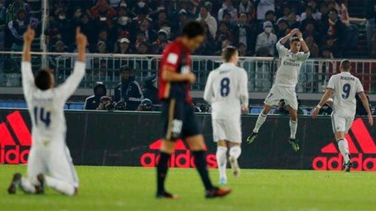 En tiempo extra, Real Madrid le ganó al Kashima Antlers