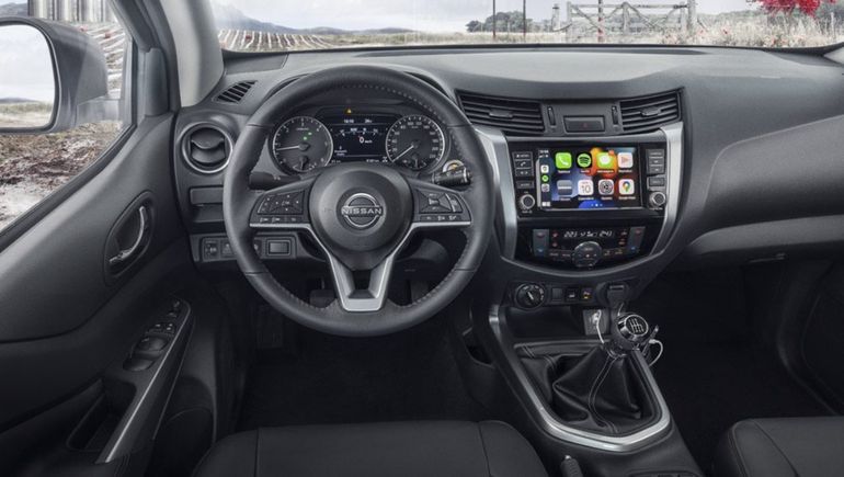 Así es el interior de la última versión de la Nissan Frontier fabricada en Argentina. Así es el interior de la última versión de la Nissan Frontier fabricada en Argentina.