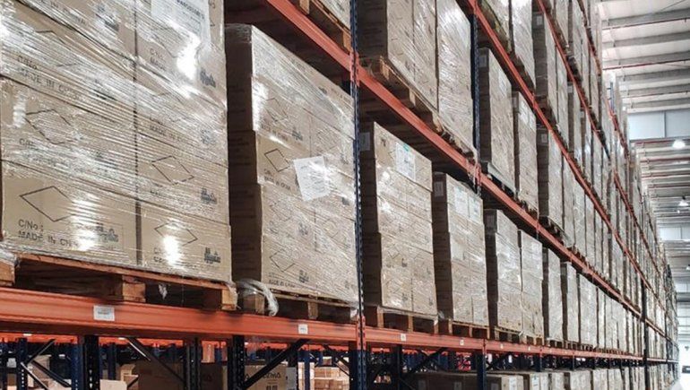 Las netbooks estaban guardados en un depósito