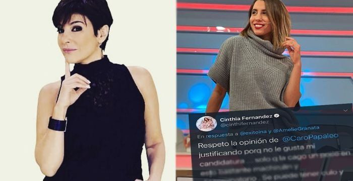 Carolina Papaleo y Cinthia Fernández en guerra por política