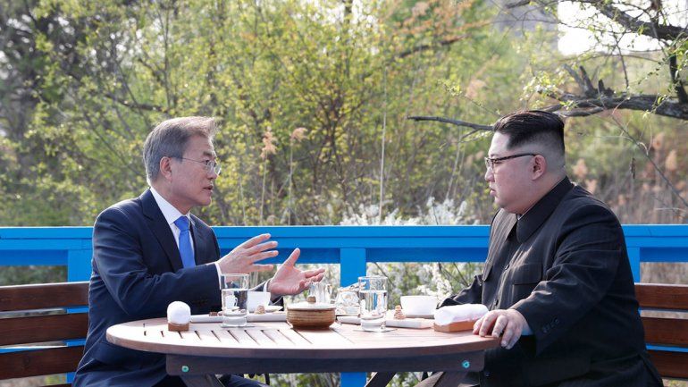 Corea: cumbre sorpresa de sus líderes