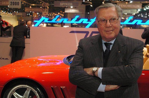 Murió Sergio Pininfarina, el emblemático diseñador de Ferrari