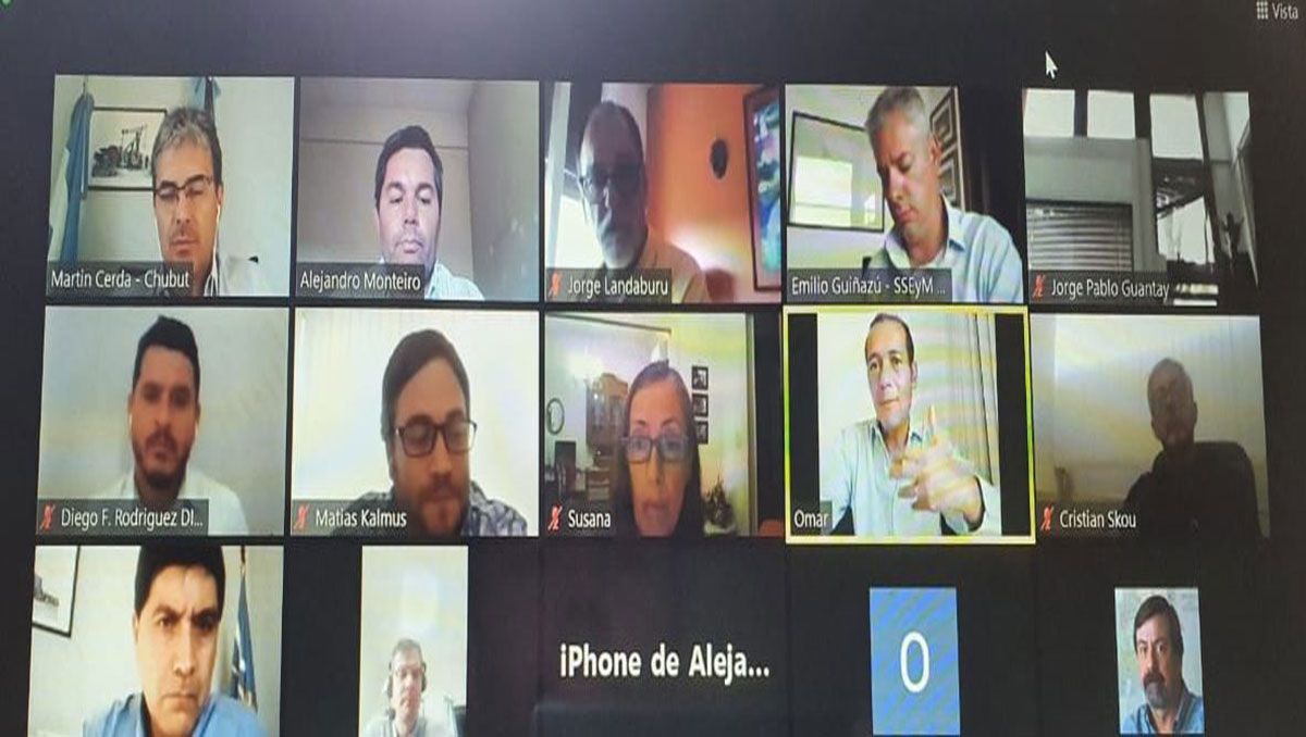 Gutiérrez presidió la reunión del comité Ejecutivo de la Ofephi.