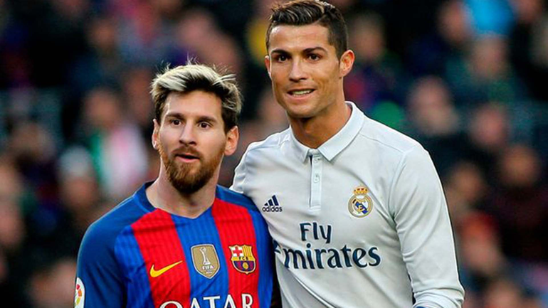 Lionel Messi y Cristiano Ronaldo en su época de Barcelona y Real Madrid