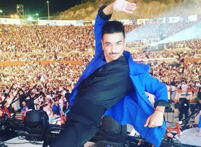 El bailarín de Centenario, Matías Garrido.