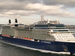 El crucero mas grande de la temporada ya está en Puerto Madryn El crucero mas grande de la temporada ya está en Puerto Madryn