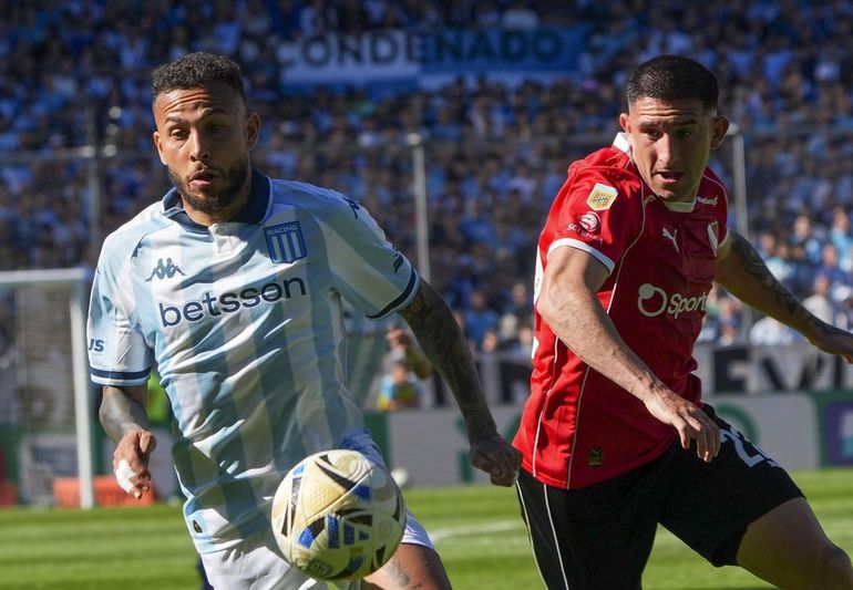 Racing e Independiente igualaron 0 a 0.